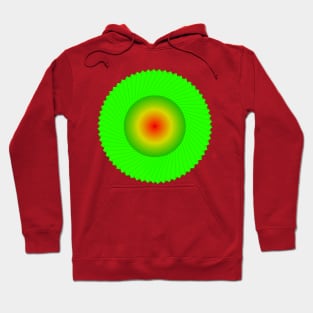 Processing Rainbow Spiral 002 Hoodie